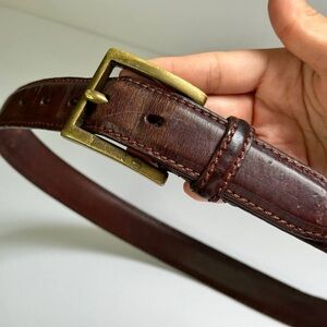 Timberland Men’s Leather Belt Brown
